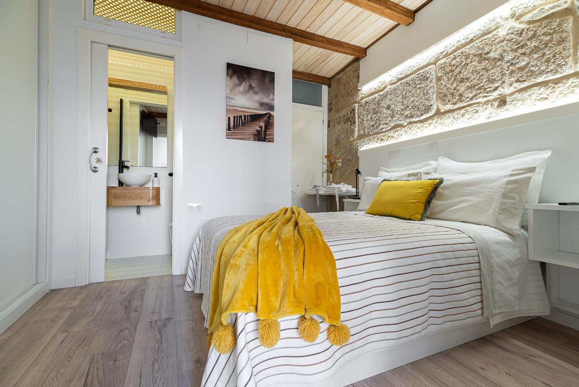 Apartamento Almuina Marin Bagian luar foto