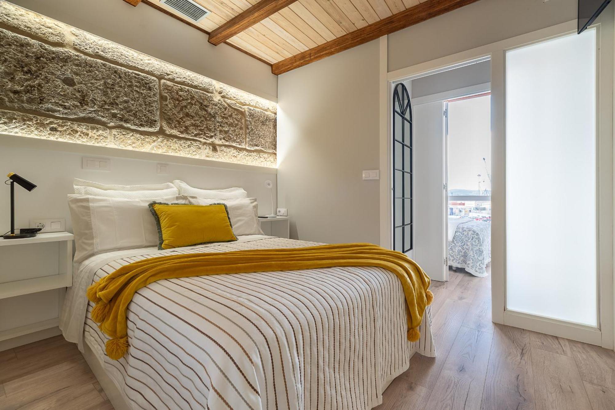 Apartamento Almuina Marin Bagian luar foto