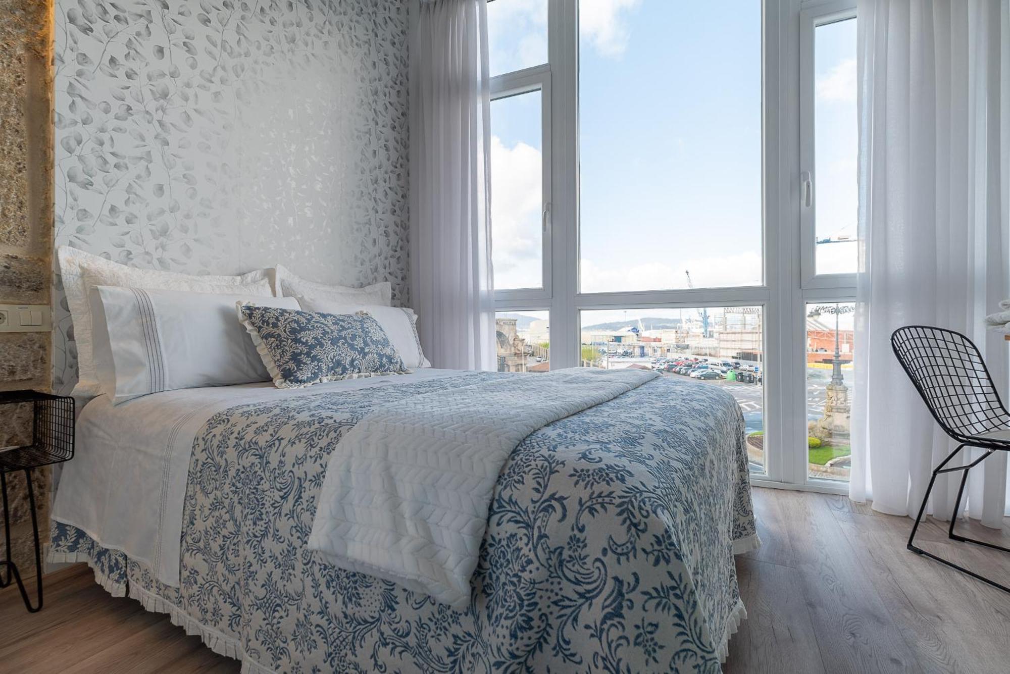 Apartamento Almuina Marin Bagian luar foto